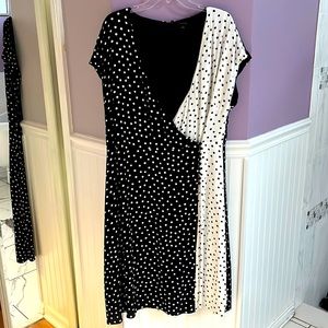 Ann Taylor polka dot dress